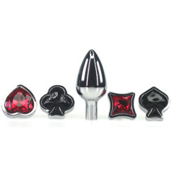 Generique Plug Bijou Poker Up 6 x 2.7cm